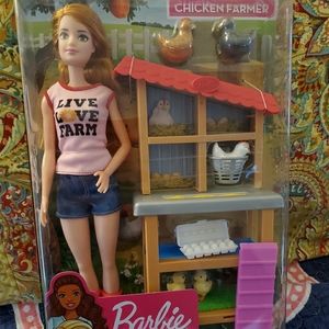 BARBIE chicken farmer